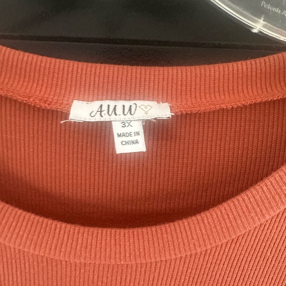 AUW Rust Mini Dress - Picture 2 of 2